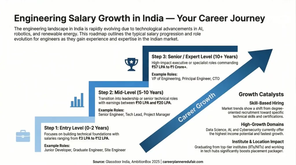 Engineering Salary Growth Career Roadmap 