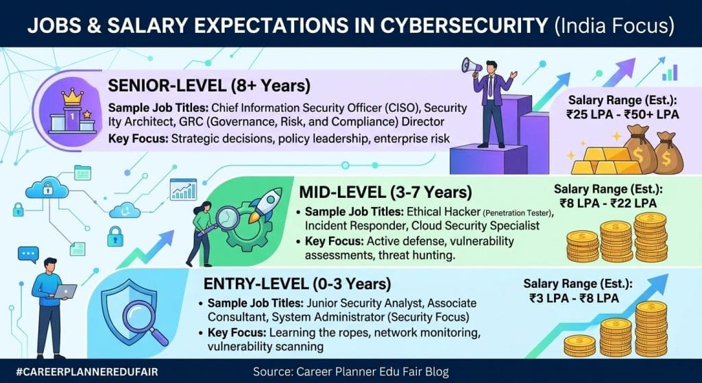 cybersecurity jobs salary roadmap 2026 - Career Planner Edu Fair cybersecurity jobs & salary roadmap 2026