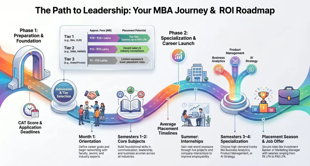 MBA Journey - Career Planner Edu Fair MBA Career Path & ROI Roadmap in 2026